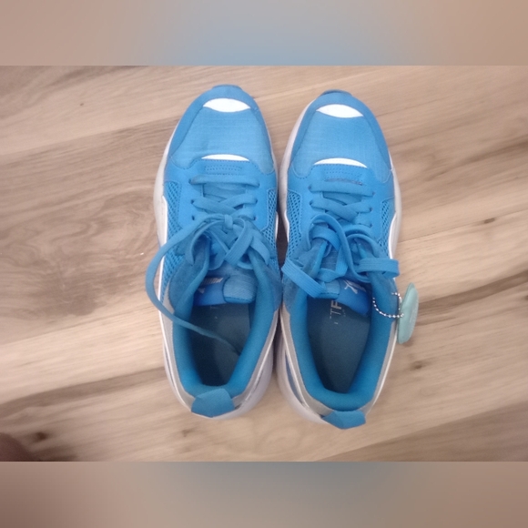 Mens Puma X-RAY color block blue/white and gray sneakers - Picture 2 of 15